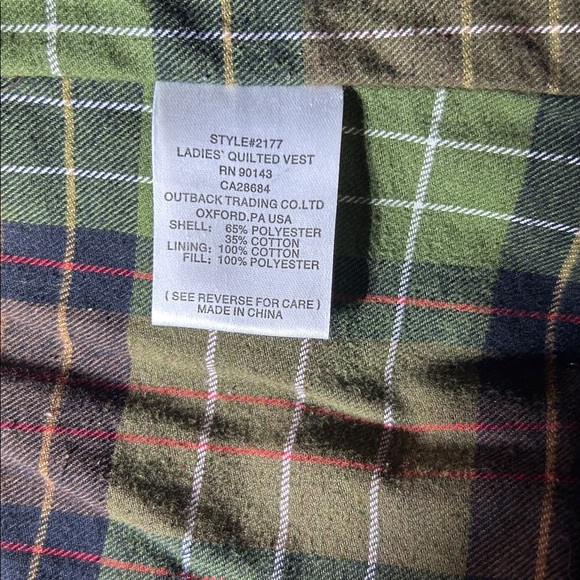 Outback Trading Co. Women’s Quilted Vest - Picture 9 of 10